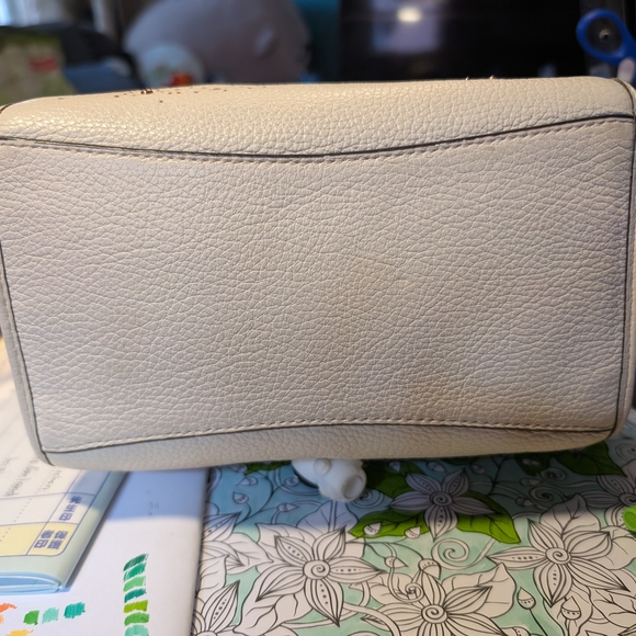 Coach Crosby Carryall 21 in Chalk with Space Motif - Picture 5 of 6